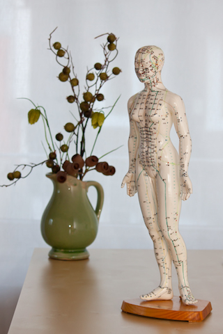 Figur f�r Akupunktur